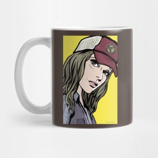 Sarah the truck driver Mug